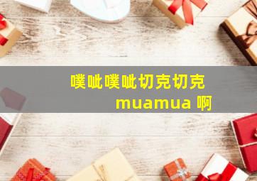 噗呲噗呲切克切克 muamua 啊